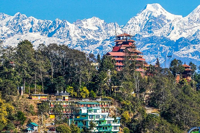 Chisapani - Nagarkot Trek Nepal - 3 Days - Day 2: Chauki Bhanjag lunch views, then the descent into Nagarkot