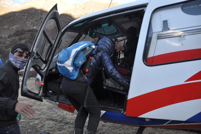 Everest Base Camp Helicopter Tour landing at Hotel Everest View - Return routing: Lukla or direct back to Kathmandu