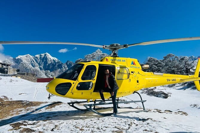 Everest Base Camp helicopter tour with landing - Key highlights you’ll feel right away