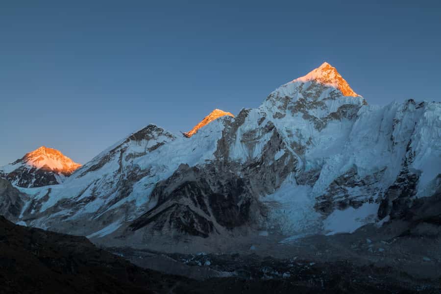 From Kathmandu: 1 hour Panoramic Everest Flight - The Viewing Route: Mountains You May Spot Left to Right