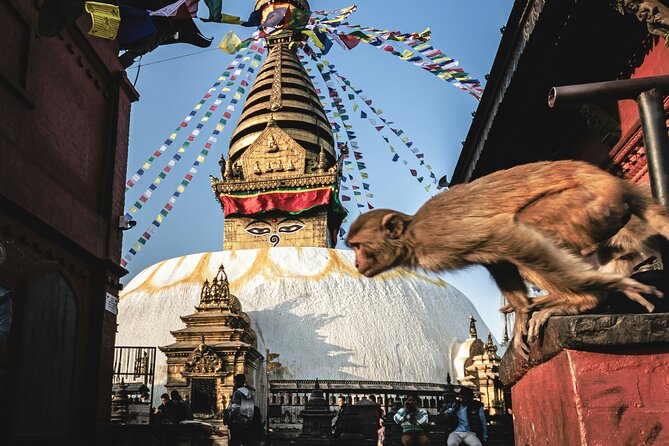Full Day Private Tour of Kathmandu - UNESCO World Heritage Sites - Swayambhunath Monkey Temple: Copper-Gold Spire and Sacred Meaning