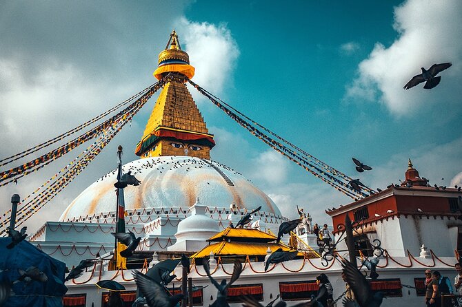 Full Day Private Tour of Seven World Heritage Sites in Kathmandu - Boudhanath Stupa: The Big Opening Stop