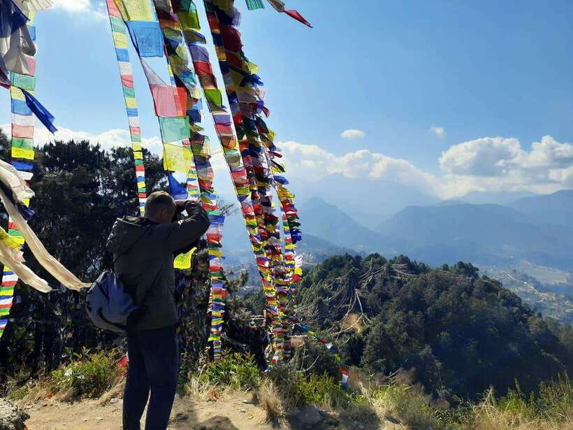 Kathmandu: Dhulikhel to NamoBuddha Day Hike with Lunch - The hike to Namobuddha: thousand steps, Kali Temple, and village rhythm