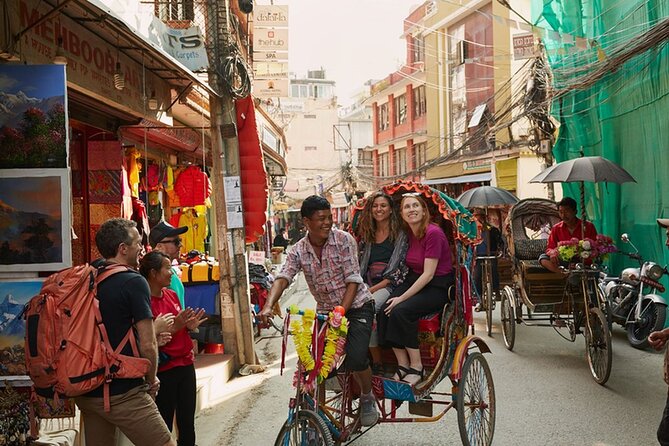Kathmandu Sunset Tour by Rickshaw Including Durbar Square Visit - Asan marketplace: spices, temples, and specific stops you can point to