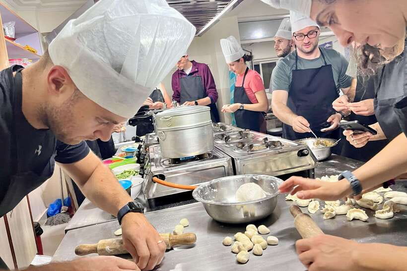 Kathmandu: Traditional Momo Making Class & Pickup - Small group dynamics: getting help when your hands need it
