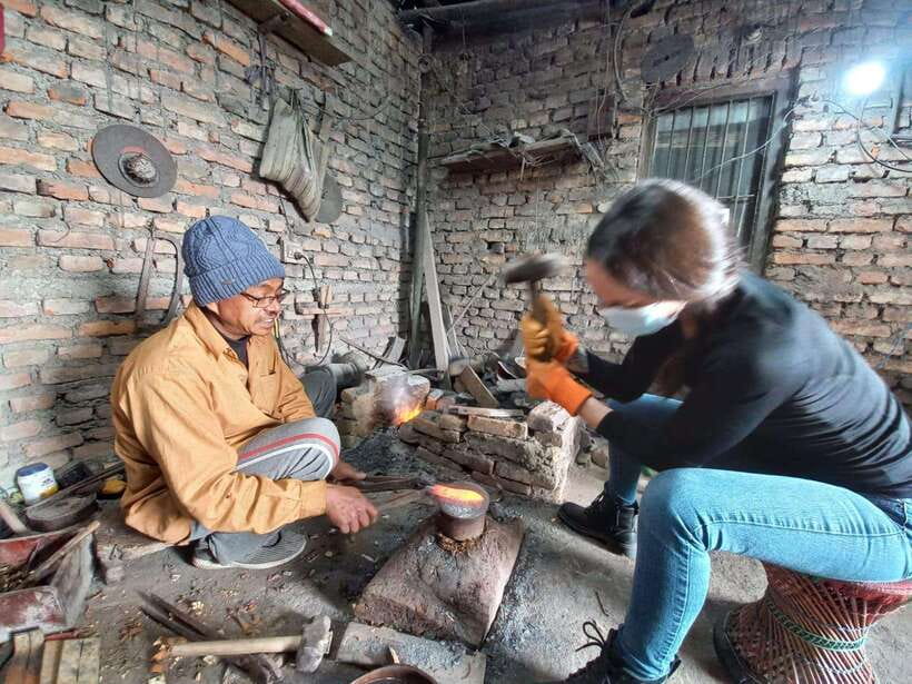Knife Khukuri Making Workshop - Khukuri making is hands-on craft, not a museum stop