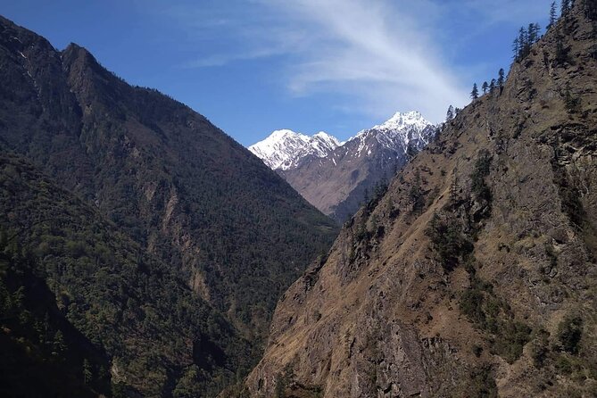 Manaslu Circuit Trek 8th Highest in the World - Namrung and Samagaun: Tibetan-influenced villages with Manaslu views