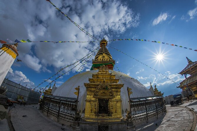 Monkey Temple - Swayambhunath Tour - Private/Small Group - World Peace Pond: a calm counterpoint on the west side