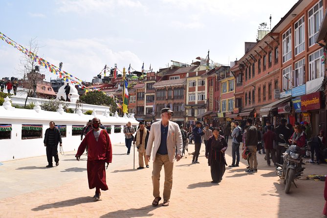 Seven World Heritage Day Tour in Kathmandu Nepal - Swayambhunath and Amideva Buddha Park: start with views and symbolism