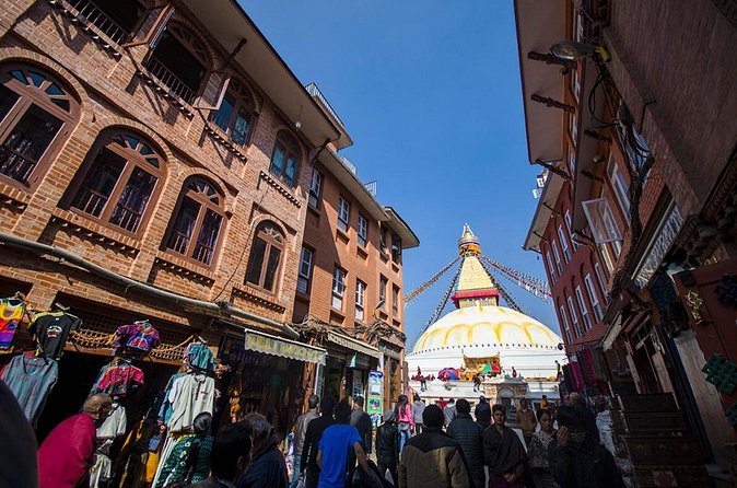 Temples and Stupas Tour in Kathmandu Valley - The guide experience: Ms. Deepa and Kalpana as a sign of the bar